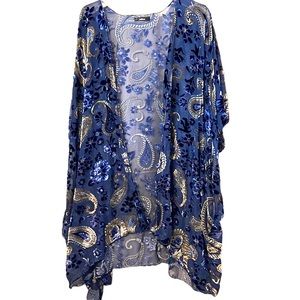 Millau burnt velvet duster